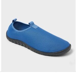 Men’s Water Shoes - Sun Squad™ Blue Slip-on Size M 9/10 new